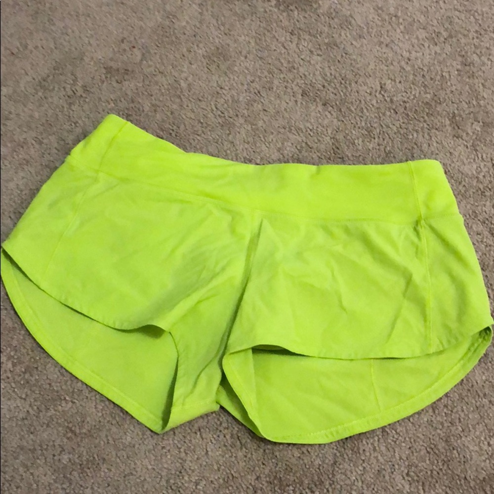 Lululemon Speed Shorts